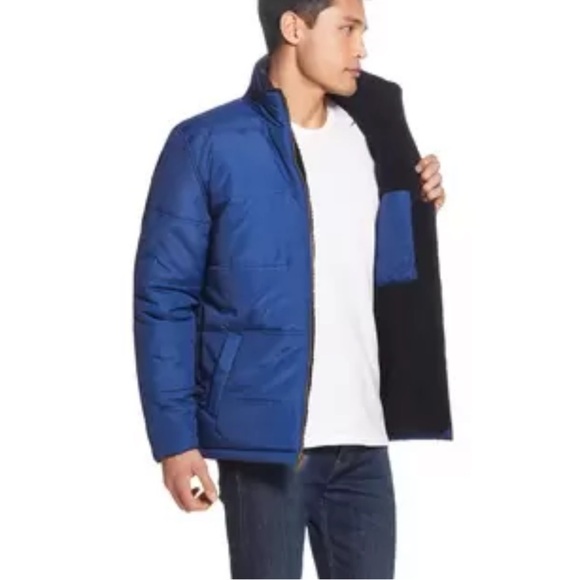 NWT Weatherproof Men's Puffer
Jacket in Blue Size L - Picture 2 of 11